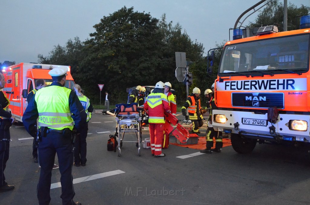 Schwerer VU Koeln Porz Gremberghoven Steinstr Frankfurterstr P050.JPG - Miklos Laubert